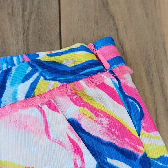 NWOT! Lilly Pulitzer Adie Shorts Pink Sunset The Sunny Side Size 0 - Picture 3 of 14